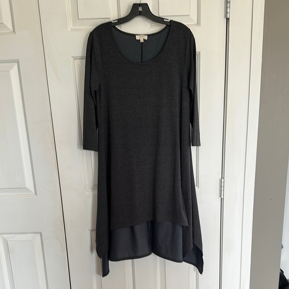 Umgee Grey High to low dress size medium - Picture 1 of 4